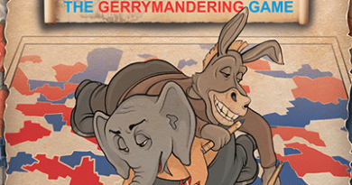 Mapmaker: the gerrymandering game, cover del gioco